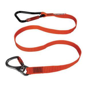 Hard Hat Lanyard, Standard, Series: 3150, 2 lb Working, Elastic, Lime