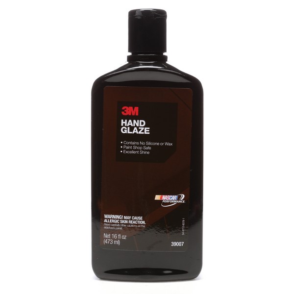Hand Glaze, Non-Wax, 16 oz Container, Brown