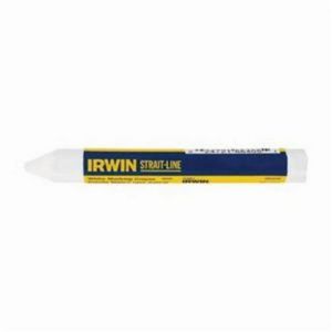Lumber Crayon, Wax, White, 4-1/2 in L Dimensions