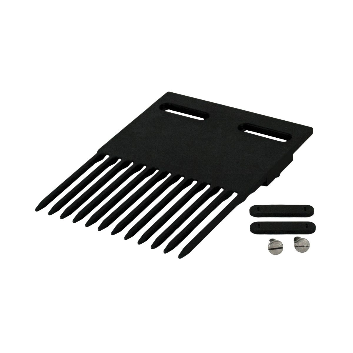 Transfer Comb Kit, For Use With MatTop® 997, 4707 and 5997 Flat Top Conveyor Chains, 8-3/4 Inch Length x 5.92 Inch In Wide x 1/4 Inch Thick Plate, 3-1/2 Inch Top of Teeth to Plate Edge