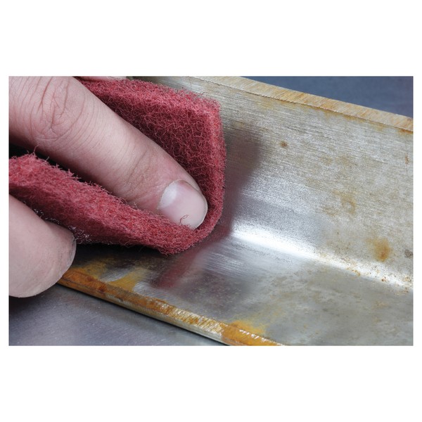 Abrasive Roll, Series: PRO, 5 Inch Roll Width, 30 ft Roll Length, Very Fine Grade, Aluminum Oxide Abrasive, Maroon, Applicable Materials: All Metals