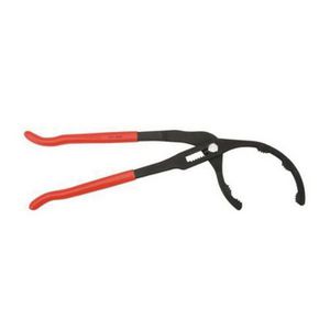 Oil Filter Plier, Adjustable Heavy Duty, 19 in Length, 1 Piece, For Use With: Oil Filters, Steel