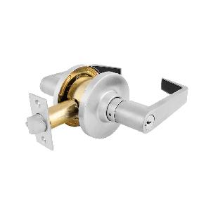 Cylindrical Lever Lockset, Commercial Grade, Series: SLC, Medium Duty Lockset Performance Strength, Lockset Function: Storeroom, T-Strike Strike, 2-3/4 x 1-1/8 in Strike Dimension, Grade: 2, 2-3/4 in Backset, 6 Pins, 2 Keys, Alike Keying, Schlage C K
