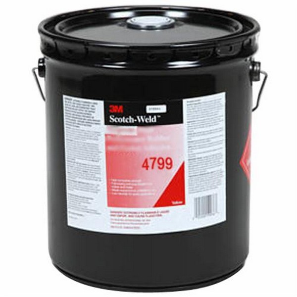 Industrial Adhesive, Quick-Drying, Can Container, 5 gal Container, Rubber Base