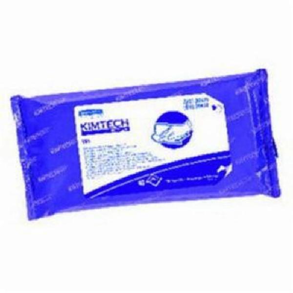 Sterile Wiper, Pre-Saturated, Series: W4, 9 in W Size, 40 Sheets Capacity, 11 in Length, White, Polypropylene, Resealable Pouch/Anti-Stat Liner Bag Packing