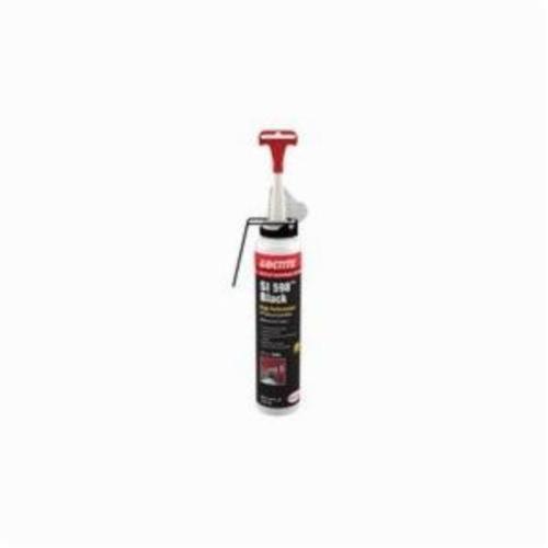 RTV Gasket Maker, High Performance Low Odor Non-Corrosive, Series: SI 598™, Aerosol Can Container, 190 mL Container, Oxime Silicone Chemical Type, 30 min Setting, 24 hr Curing, Black, -75 to 625 deg F, 1.3 Specific Gravity, 50.7 g/L VOC, Differential