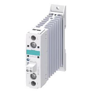 Solid State Contactor, 1-Phase Instantaneous Switching, Series: 3RF, 24 VDC Coil, 20 A Maximum Load, 1 Pole, 50/60 Hz, 1NO, Screw Terminal, IP20, -25 to 60 °C Operating, DIN Rail Mount, 100 mm H x 22.5 mm W x 123.5 mm D