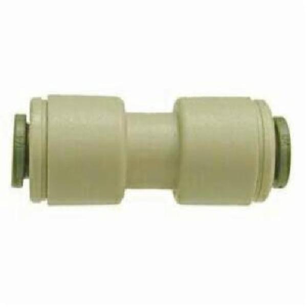 Union Connector, Fitting/Connector Type: Connector, 1/4 Inch Nominal, Push-In, 0 to 150 psi, 33 to 140 °F, Plastic
