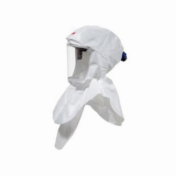 Hood Assembly, Series: S Series, Standard Size, Premium Head Suspension, For Use With: 3M™ Powered Air Purifying and Supplied Air Respirator Systems, Polypropylene, White