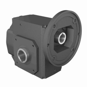 Helical Hypoid Reducer, 10.77:1 Gear Ratio, 12.89 HP, C-Face Quill Input, Hollow Bore Output, 1.126 Inch Diameter Input, 1.938 Inch Diameter Output, 162.5 RPM Output Maximum Speed, 1750 RPM Input Maximum Speed, 4500 in-lb, 3.675 Inch Centre Distance, 1/4 x 1/8 Inch Input, 1/2 x 3/16 Inch Output Keyway, 90 % Efficiency, CCW/CW Rotation, Cast Iron