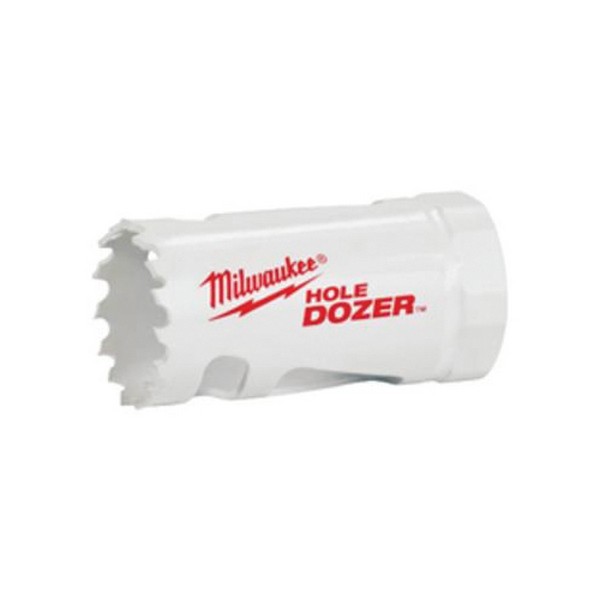 Hole Saw, 1-3/16 in Dia, 1-5/8 in Cutting Depth, 3.5 TPI, Bi-Metal/8% Cobalt Cutting Edge, Carbon Steel Body, Toothed Cutting Edge, 425/190/285/145 RPM, Use Arbor: 49-56-7210/49-56-7240/49-56-7250 and 49-56-9100, Applicable Materials: Aluminum, Cast