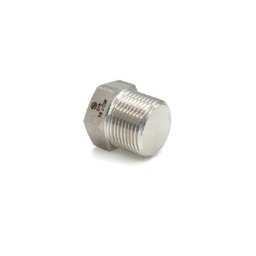 Plug, 1 in Nominal, MPT End Style, 4400 psi Pressure, 1000 °F, Stainless Steel