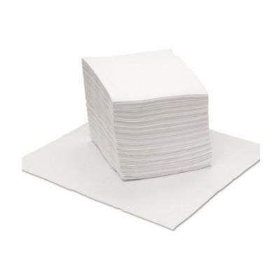Dry Wiper, Fold, 1/4 Inch, 56 Sheets, 12 Inch Width, 13 Inch Length, White, Double Re-Creped Paper, Bag