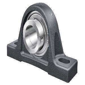 Plummer Block Housing Unit, Series: PASE-XL, 30 mm ID, 42.9 mm Base to Bore Centerline, 158 mm Overall Length, 17 mm Overall Height, Compatible Bearing Type: Radial Insert Ball Bearing, 118 mm Bolt Center-to-Center Length, 40 mm Base Width