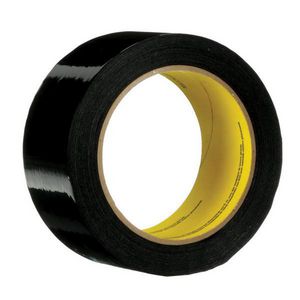 Line Set Tape, 55 m Length, 48 mm Width, 3 mil Thickness, Black, Acrylic Adhesive, Polypropylene Backing, 20 in-lb Tensile, 40 to 80 °F