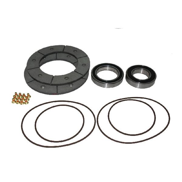 Repair Kit, For Use With: MCB-800 Model Thru-Shaft Clutch-Brakes, Specifications: Standard Coefficient, Red Clutch/Brake Facing Edge Color, 30.63 sq-in Clutch Facing Effective Area, 30.6 sq-in Brake Facing Effective Area, 1225 hp-hr Approximate Clutc
