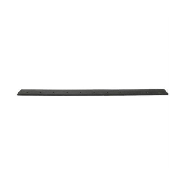 Floor Squeegee Refill, Heavy Duty, 18 in Length, Rubber, Black