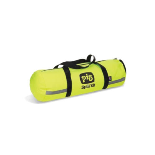 Truck Spill Kit, Portable Bag, Hi-Viz Yellow, Fluids Absorbed: Coolants/Oils/Solvents/Water