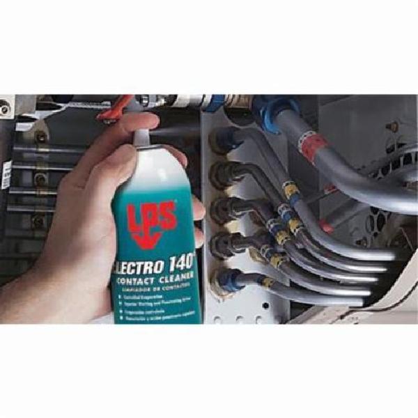 Contact Cleaner, Series: Electro 140 deg, 16 oz, Aerosol Can, 11 Oz Net Weight, Liquid, Clear Glass, Ether/Mild, 144 °F Flash, 96.8%, 775 g/L VOC, 0.78 to 0.81 Specific Gravity, Composition: Naphtha, Petroleum, Hydrotreated Heavy, Carbon Dioxide, 3-M