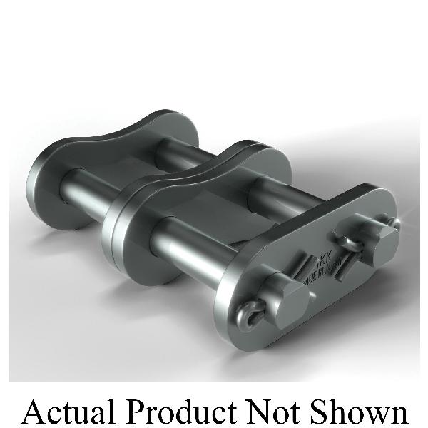 Spring Clip Connecting Link, 2-1/4 Inch Pitch, 180-2 Chain, Double Strand, Carbon Steel