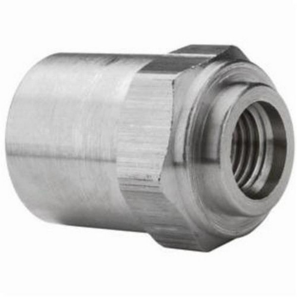 Hose Ferrule, Heavy Duty Reusable, Series: 180-SS, 11/16 Inch Nominal, 7/8 Inch Hex, 1.1 Inch Length, 250 psi Pressure, 70 °F, 303 Stainless Steel, 11/16 Inch Outside Diameter, Domestic