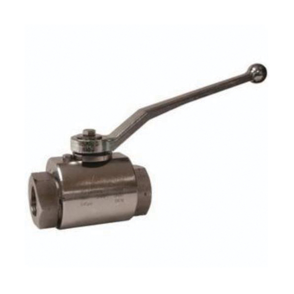 Ball Valve, Full Bore High Pressure, Series: HPBV, 1 Inch Nominal, FNPT, 5145 psi, -20 to 215 °F, 316 Stainless Steel Body, FKM/FPM/POM Polyacetal