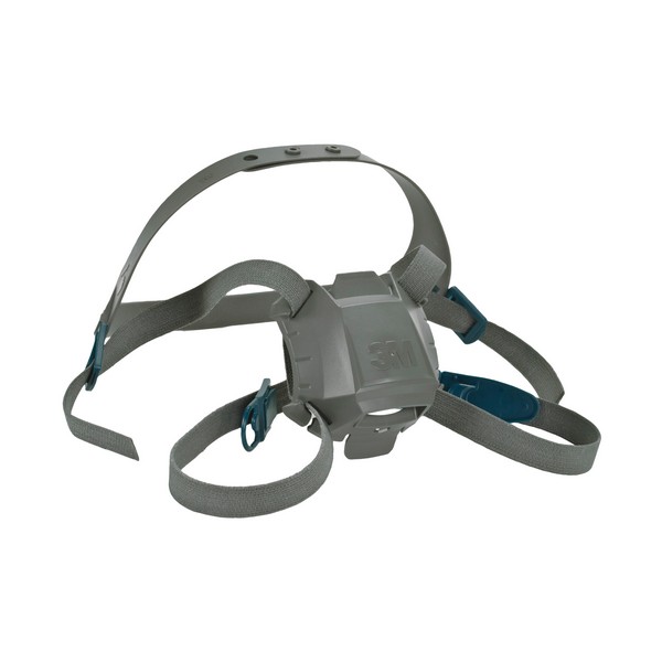 Head Harness Assembly, For Use With: 6500 Reusable Respirators, Silicone