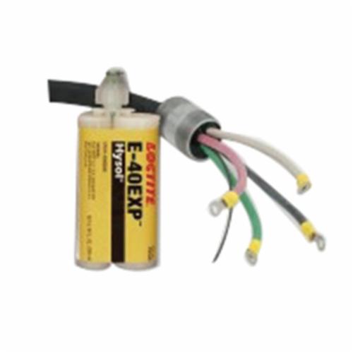 Epoxy Potting Compound, 2-Part High Performance, Series: Hysol® Each E-40EXP®, Dual Cartridge, 200 mL, Composition: Part A: Epoxy Resin Filler; Part B: Aliphatic Amine, Furfuryl Alcohol, m-Phenylenebis(Methylamine), Carbon Black, 2-Furaldehyde, Liqui