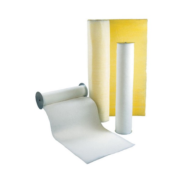 Automatic Filter Roll, 45 ft L x 68-7/8 in W, Synthetic Fiber, Domestic