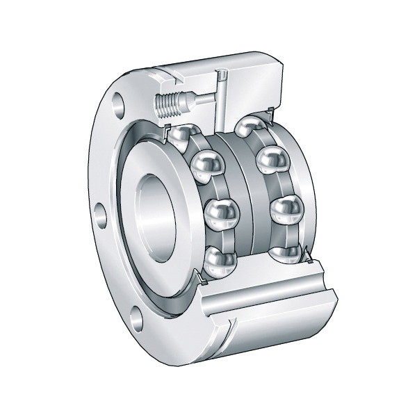 Axial Angular Contact Ball Bearing, Series: ZKLF-2RS, 21 mm Bore, 41 mm OD, 6 mm Width, 60 °Contact Angle, Double Seal Closure, 126000 N Load, Plastic Cage, 3200 rpm Maximum