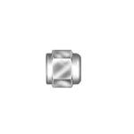 Industrial Standard Cap, Female Japanese Conversion, Series: G65, 3/8-19 Nominal, 6000 PSI Pressure, Steel
