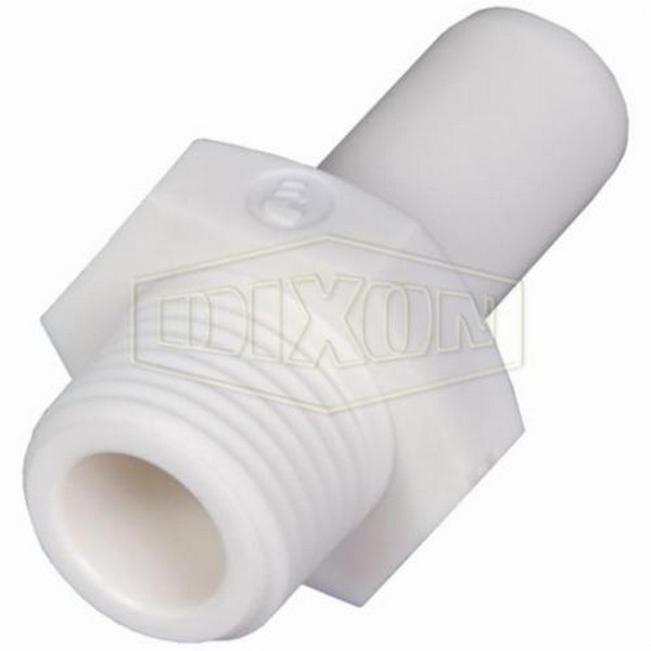 Stem Adapter, Lead Free, Series: LIQUIfit™, Fitting/Connector Type: Adapter, 3/8 Inch Nominal, Tube x MNPT, 190 psi, 35 to 100 °F, Nylon, Domestic