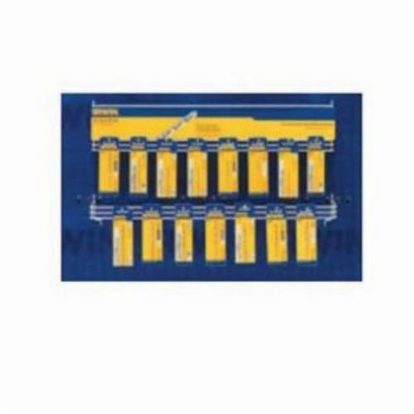 Drill Bit Display, Wire Gauge, 30 Piece, Display Tool Storage Type, Yes Tool Storage Included, HSS, Bright