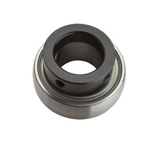 Ball Insert Bearing, Round Bore Light Duty, Series: AEL2, 31.75 mm Bore, 62 mm OD, 35.7 mm Width, Double Seal Closure, 19500 N Load, Hardened Steel Bearing, Nitrile Rubber Seal, 4900 rpm Grease Maximum, -40 to 120 °C