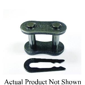 Connecting Link Spring Clip, 80 Chain Size, 1 Inch Pitch, Carbon Steel