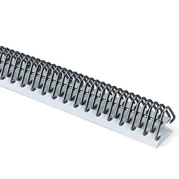 Hook Without Pin, UX-1 Hook Size, 1/8 Inch to 5/32 Inch Belt Thickness, 24 Inch Long Strips, 316 Stainless Steel