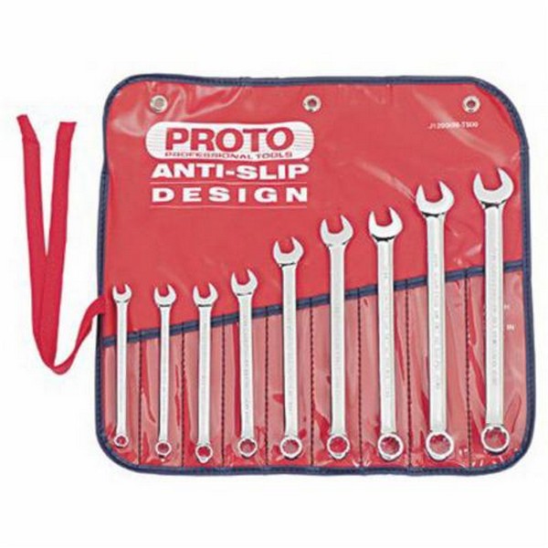 Combination Wrench Set, Anti-Slip Design, Metric System of Measurement, 7 to 24 mm, 18 Piece, For Use With: 4, 6 and 12 Point Fastener, 12 Point, Box/Open End Drive, Satin