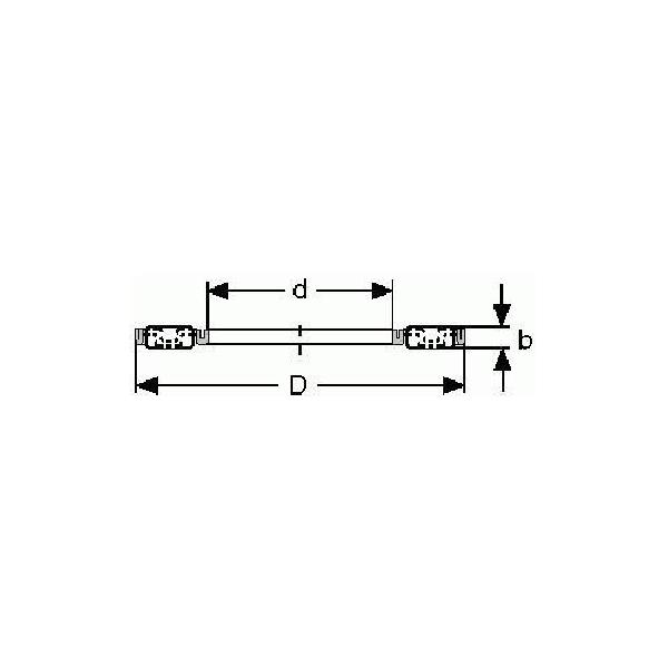 Washer, Needle Roller, 85 mm Bore, 110 mm Outside Diameter, 1 Rows, 4 mm Width, Single Direction Thrust Direction