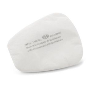 Particulate Filter, Cup Style, For Use With: 3M™ 5000/6000 Series Respirators, 603 Filter Adapter and 501 Filter Retainer, Particulates Gas, P95 Filter Class, Bayonet Connection, 4.2 in L x 3.4 in W Dimensions