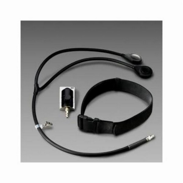 Adapter Kit, Dual Airline Low Pressure, Series: SA-2000, For Use With: Dual Airline SAR Systems, Specifications: 3/8 in Body, 1/4 in MPT, Industrial Interchange Coupling, 100/50 cfm Air Flow, Front Mounted, Specifications Met: NIOSH Approved, Black