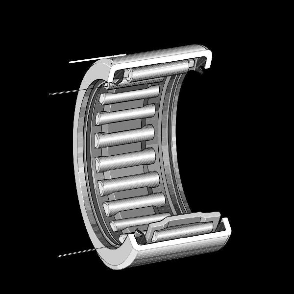 Drawn Cup Needle Roller Bearing, Series: HK..-2RS Series, 35 mm Bore Dia, 42 mm Outside Dia, 1 Rows, 20 mm Width, Double Seal Closure, 18700 N Dynamic/33500 N Static/4400 N Fatigue, Steel Cage, 4500 RPM Maximum, -30 to 100 °C