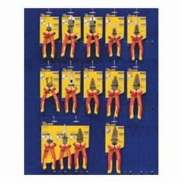 Plier Plan-O-Gram, Insulated, 24 Piece, Plan-O-Gram Tool Storage Type, Yes Tool Storage Included, Steel, Blue