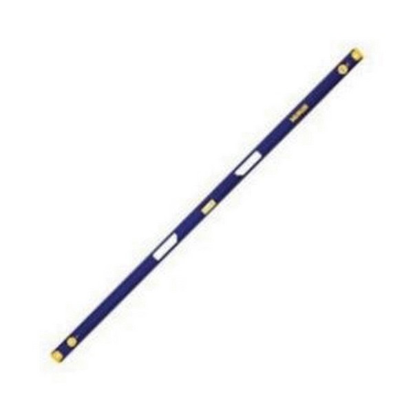 I-Beam Level, Magnetic Standard, Series: 1050, 0.058 deg Accuracy, 24 in Length, 2-1/4 in Width, 1 in Height, 3 Vials, Vial Positions: (1) Level/(2) Plumb, Acrylic Vial, Rotating Angle Vial, 2 Magnets, Aluminum, Matte, Blue/Yellow