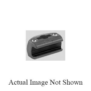 Rail Clamp, Single, Series: 022, For Use With: Mounts On Flat Bar Up To 1 x 1/4 Inch and Holds 1/2 Inch Diameter Rod, Polyamide, 2.3 Inch Width x 1.3 Inch Height