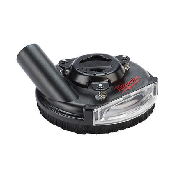 Surface Grinding Dust Shroud, For Use With: 8960-20 8 gal Dust Extractor, Specifications: 4 to 5 in Dia, Black, 6-1/4 in W x 3 in H Dimensions