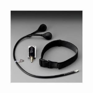 Adapter Kit, High Pressure, Series: SA-1000, For Use With: 3M Dual Airline Supplied Air Respirator (SAR), Specifications: 1/4 Inch Body, 1/4 Inch MPT, 50/100 cfm, Black