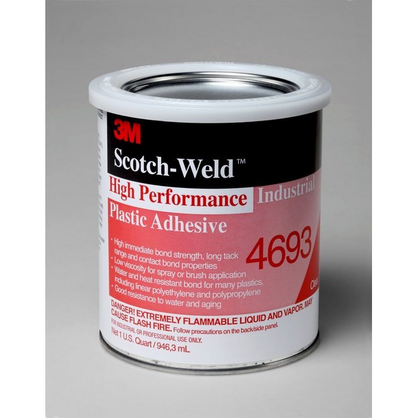 Plastic Adhesive, High Performance, Can Container, Synthetic Elastomer Base
