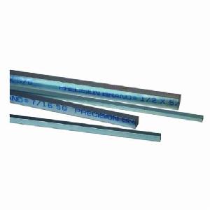 Keystock Assortment, Rectangle, 16 Piece, 12 in L, Steel, Zinc Plated