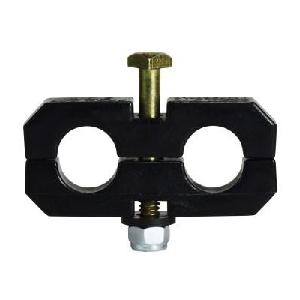 Hose Holder Hex Head, Specifications: 1/2 Inch, 2-Hose, ABS