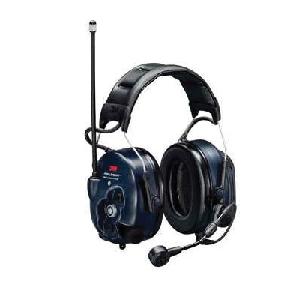 Headband, Series: LiteCom PRO III WS Series, External Audio Input, Rechargeable Lithium-Ion Battery Supply, 2-Way Radio System, 70 Channels, Dark Blue, Environmental Conditions: 28 dB Noise Reduction